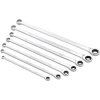 Draper 27778 HI-TORQ® Extra-Long Double Ring Ratchet Spanner Set 7Pc