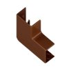 Łącznik kątowy do kanału kablowego 15x25mm Drewno Ciemne 1szt. AKS Zielonka