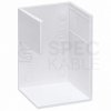 Łącznik kątowy BKK 16x16mm biały NEKU