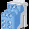 7110207 Sub-distribution block, blue, 2x25 mm² + 6x10 mm²