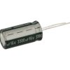 Kondensator; niskoimpedancyjny; elektrolityczny; 3300uF; 16V; MZR332M1CI25M; fi 12,5x25mm; 5mm; przewlekany (THT); luzem; Jamico