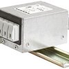 Filtr RFI 20 A FMAC RAIL 3-fazowy 3.6 mΩ 480V ac 50/60 Hz 150 μH Schurter Śruba Szyna DIN