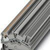 Through terminal block, push-in connection, 0.14-1.5 mm², 1 pole, 17.5 A, 6 kV, gray, 3214453