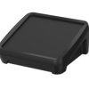 ABS enclosure kit, (L x W x H) 122 x 118 x 57.6 mm, black, IP65, 35112075.HMT1