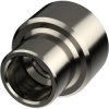 Rivet nut, M3, H 4 mm, inner Ø 3.8 mm, outer Ø 6 mm, brass, nickel-plated, 002.73.443