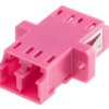 Adapter światłowodowy typ LC do LC Simplex Wielomodowy Fioletowy RS PRO