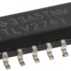 TLV274IDR Wzmacniacz operacyjny Texas Instruments Powierzchnia 4 SOIC 3 MHz 16 V 14-pinowy