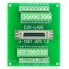 CZH-LABS 36-pin Half-Pitch/0.05" D-SUB Female Breakout Board, DSUB, SCSI, Terminal Module.