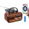 Radio Przenośne Analogowe AM/FM Bluetooth BLOW RA16, Solarne, Retro