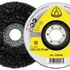 Klingspor 259044 Tarcza czyszcząca NCD 200, 125 x 22,23 mm, węglik krzemu, prosta 125 mm 5 szt.