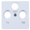 Simon 82 Pokrywa Gniazda Antenowego Rd/Tv/Sat Biała 82037-30