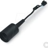 2786 E27, building pendant, black, luster terminal