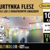 Kurtyna świetlna zewnętrzna flesz 100l kurtyna sople z dod.gn. 5m dekoracji+5 m przewodu zas. multikolor / biały flesz 13-561