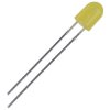 TruOpto OSY5MA5HA4B-MN 5mm 2V Yellow LED Oval Diffused 2180mcd