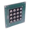 PR01600 16-Key Rear Mounting Stainless Steel Keypad IP65 APEM