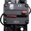 TRU COMPONENTS TC-13596596 Wyłącznik instalacyjny, 12 V/DC, 24 V/DC, 48 V/DC, 80 A, 1 szt.