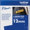 TZEPR831 laminiertes Schriftband, schwarz auf premium-gold, 12 mm
