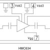 Driver Amplifier Chip, 5 - 20 GHz