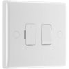 BG 851 White Nexus Moulded Switched 13A Fused Connection Unit - Flex Outlet