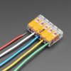 Adafruit Snap-action 5-Wire Block Connector (12-24 AWG) - Pack of 3