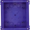 Mobotix MX-OPT-Box-1-EXT-IN Akcesorium do domofonu Obudowa podtynkowa niebieski