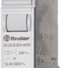 Current-surge relay, 1 Form A (N/O) + 1 Form B (N/C), 230 VAC, 16 A, 250 V, 400 W, 20.23.8.230.4000