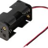 Komora baterii TRU COMPONENTS TC-13220636 4 x AA, kabel, (D x S x W) 57 x 31 x 29.5 mm