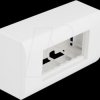 81333 Surface mount housing for Easy 45 modules 152 x 82 mm, white