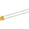 Dioda LED; L-934ND; 3mm; pomarańczowy; Światłość: 8÷30mcd; 60°; dyfuzyjna; pomarańczowa; 2,05V; 25mA; 607nm; przewlekany (THT);
