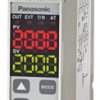 Regulator temperatury PID panelowy Panasonic Uz: 100 → 240 V AC wyjście Prąd 1-wyjściowy-wyjściowy 22.5 x 75mm