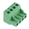 4-Way Plug-In PCB Screw Terminal Block 5.08mm