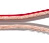 Kabel głośnikowy Przezroczysty CU - Długość kabla 10 m
