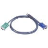 ATEN 2L-5205U KVM Cable SPHD-15 to VGA and USB A 5.0m Black