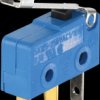 01050.6702-00 Roller lever microswitch, 1 CO, 0.6 N