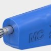 4 mm plug, screw connection, 1.0 mm², blue, 64.1040-23