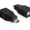 Delock USB 2.0 adapter [1x Mini USB - 1x złącze żeńskie USB-A 2.0] 65277