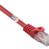 kabel LAN Renkforce RF-5043840, 1 szt., RJ45, CAT 5e, U/UTP, 1.00 m, czerwony