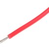 Przewód montażowy 0,13mm² Czerwony RS PRO PVC 26 AWG 300 V dł. 100m 7/0,16 mm +80°C Zgodność z RoHS, UL 1581, UL 758