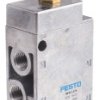 Pneumatyczne zawory elektromagnetyczne Festo 5/2 G 1/4 12 → 48V dc, 24 → 240V ac 5 portowy 1/4in