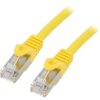 Patch cord S/FTP, Cat 6a, RJ45 wtyk z obu stron, linka, Cu, 0,5m PP6A-LSZHCU-Y-0.5M