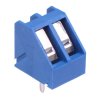 2-Way 5.00mm 45° PCB Terminal Block 15A 300V