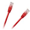 Patchcord kabel UTP 8c wtyk-wtyk 3,0m CCA czerwony cat.6e