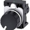 Siemens 3SU12002PV101AA0 3SU1200-2PV10-1AA0 Potencjometr obrotowy 470 kΩ 1 szt.