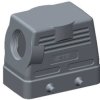 Housing, size HB10, die-cast aluminum, M20, angled, clip locking, IP65, T1210100120-000