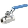 Stainless steel ball valve, L 140 mm, 63 bar, stainless steel, for pipe systems, 135358