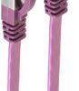 Patch cable, RJ45 plug, straight to RJ45 plug, straight, Cat 7, U/FTP, PVC, 10 m, purple, BS75520-SLV