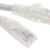 Kabel kategorii 6, Szary, Wtyk RJ45/męski RJ45dł.: 5m, mat. koszulki: LSZH