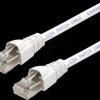100007990 Patch cord RJ45 Cat.6A S/FTP 0,5 m white