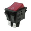 Włącznik ON-OFF klawiszowy R2101C5LBR9NW czerwony, 16A, Canal