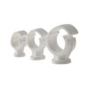 ForgeFix PCSC28 Pipe Clip Single Cliplock 28mm Box 100